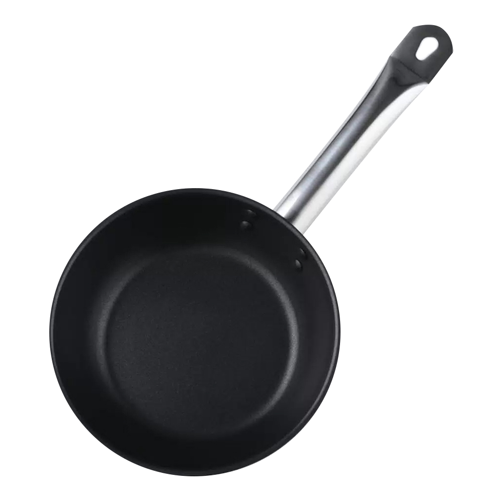 Сковорода КТ-ОБ-СА-26 без крышки, антипригарная, 26 см, нержавеющая сталь