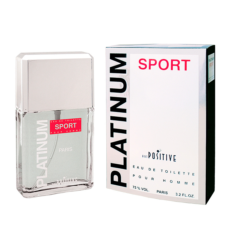 Туалетная вода Platinum Sport цитрусовый аромат, мужская, 95 мл