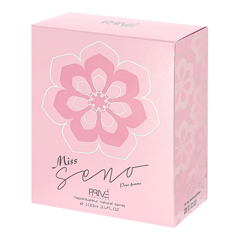 Туалетная вода Prive Miss Seno цветочный аромат, женская, 100 мл