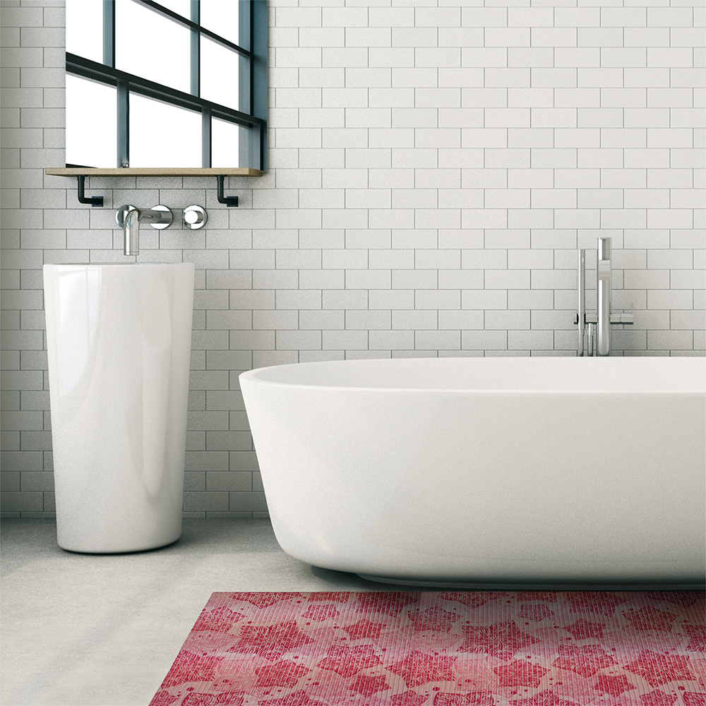 картинка Коврик вспененный для ванной комнаты 67160 V23Р 0,65х15 м, ПВХ 