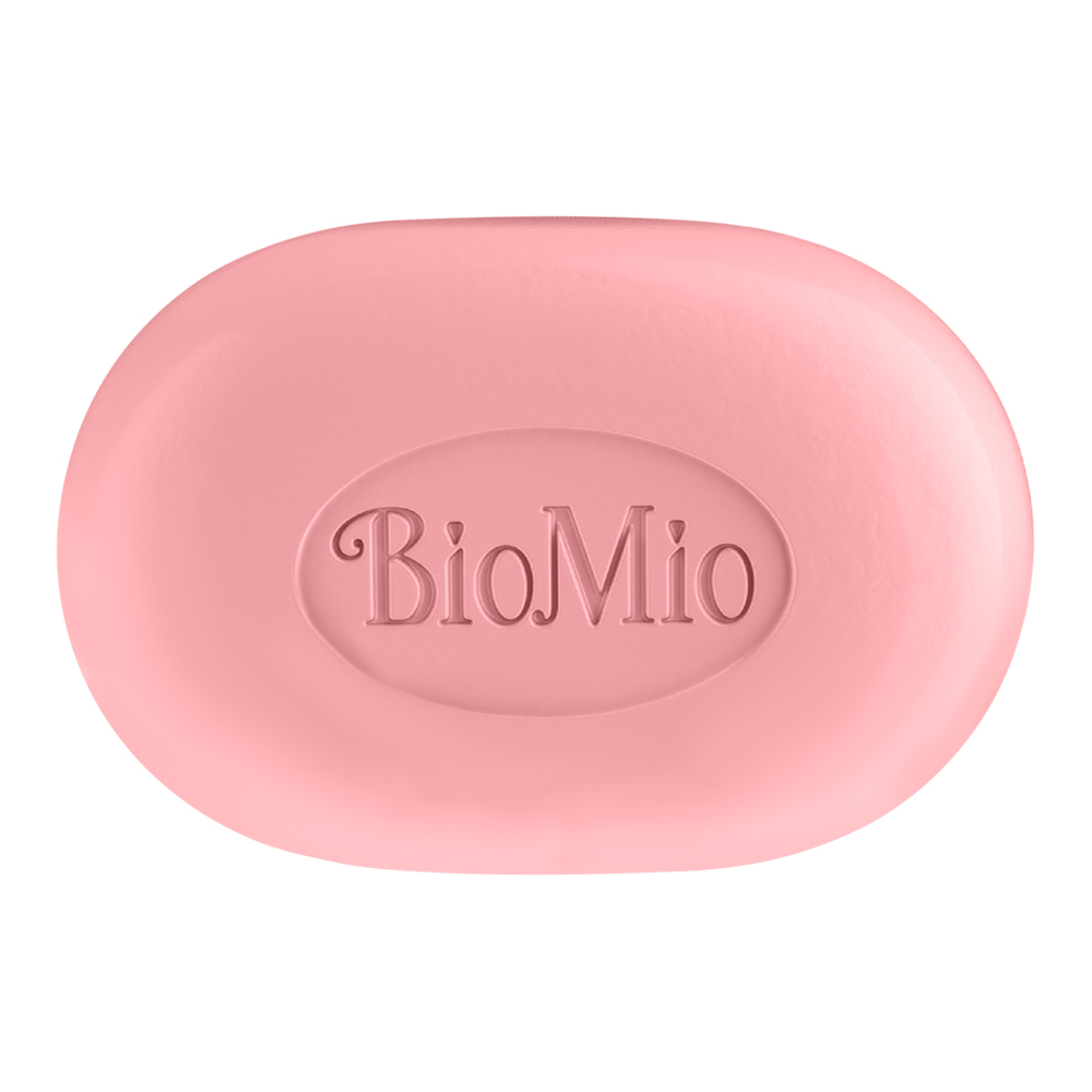 картинка Мыло натуральное веганское BioMio BIO-SOAP пион и пальмароза, 90 г 