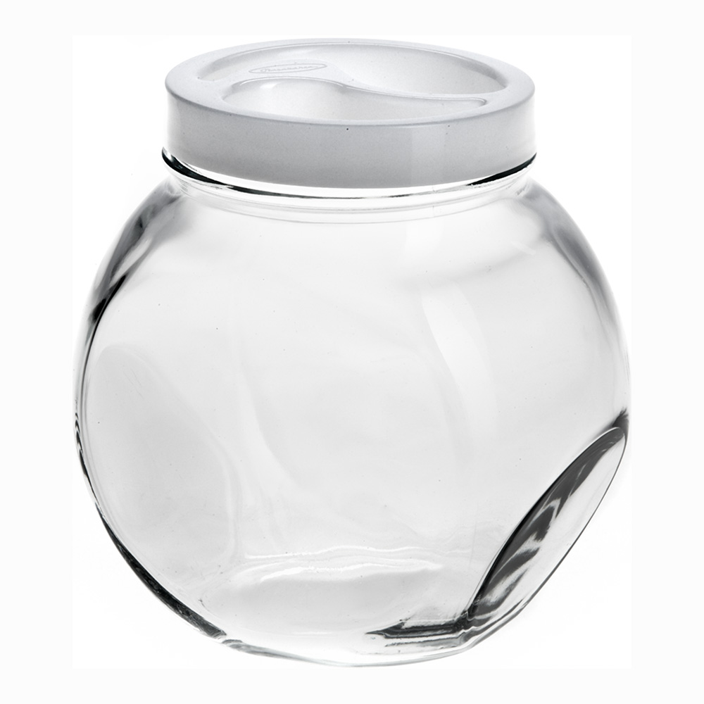 картинка Банка для сыпучих продуктов Pasabahce 43994SLB Белла, стекло, 2,14 л 