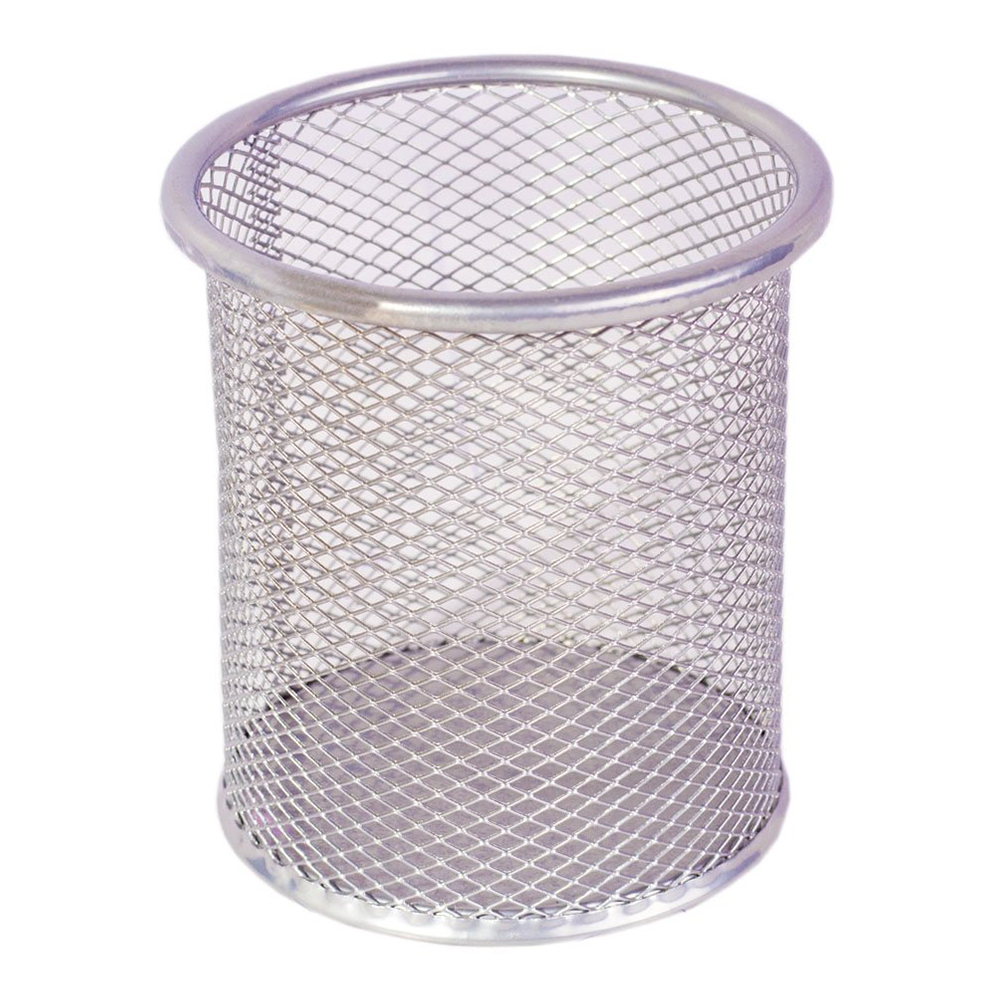 Подставка Alingar AL1211 стакан для канцтоваров, круглая, сетчатая, металлическая, в ассортименте