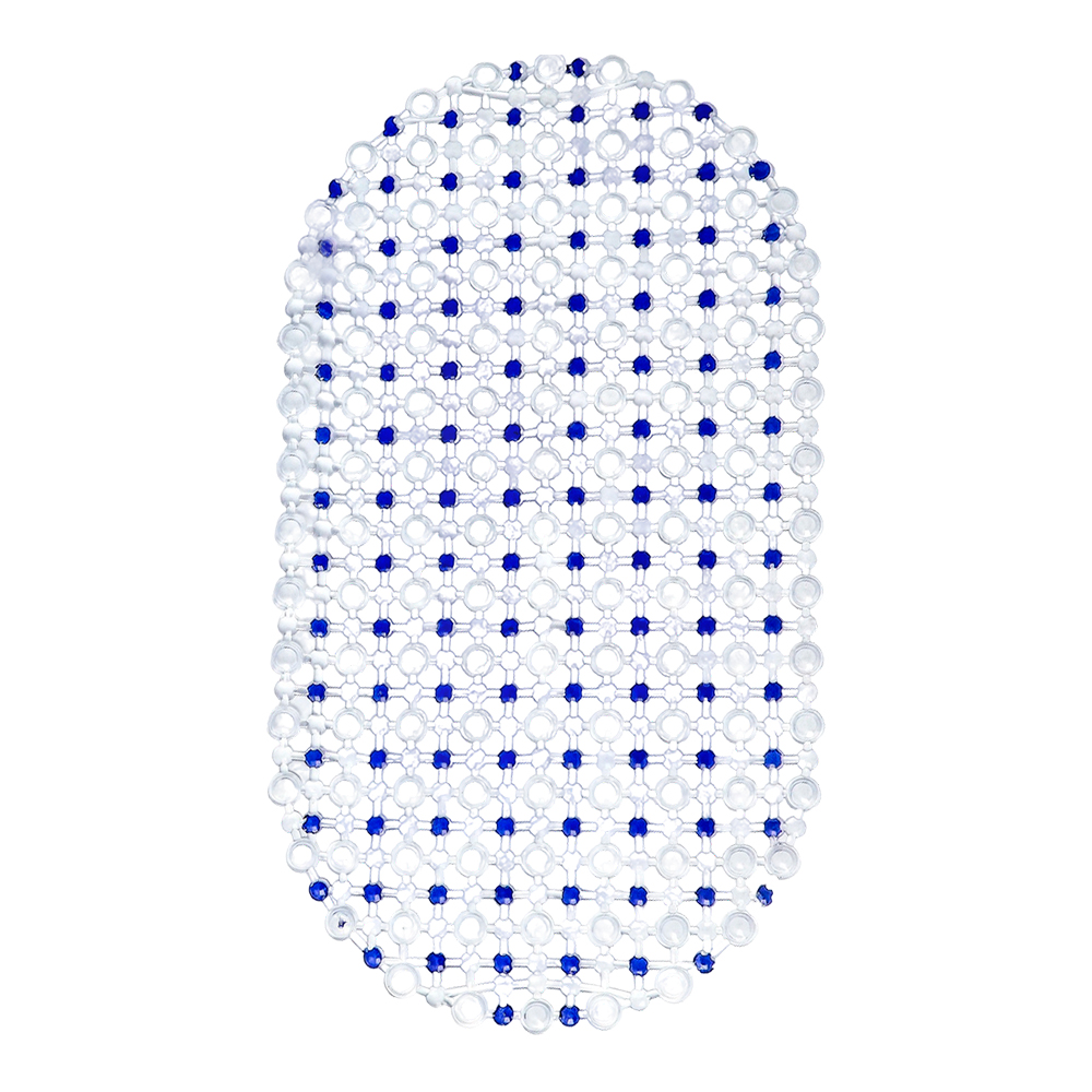 картинка Коврик для ванной противоскользящий KPV-04 35*63 см, ПВХ, в ассортименте 