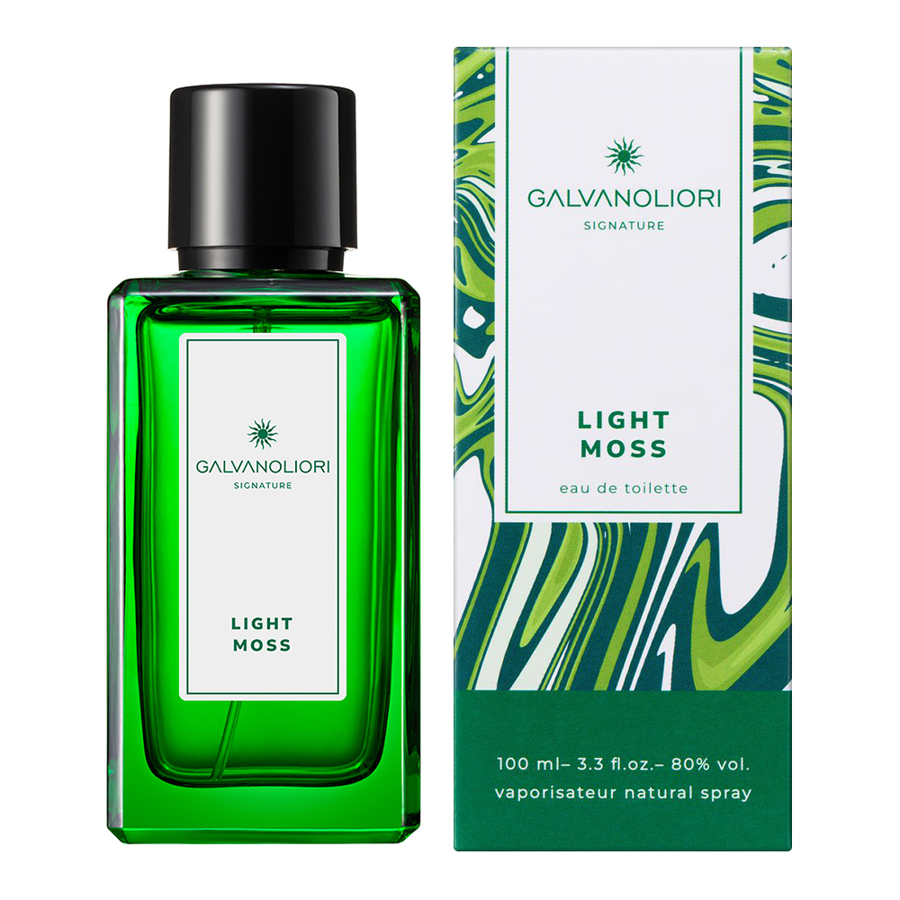 Туалетная вода Galvanoliori Signature Light Moss, аромат-смелости, мужская, 100 мл