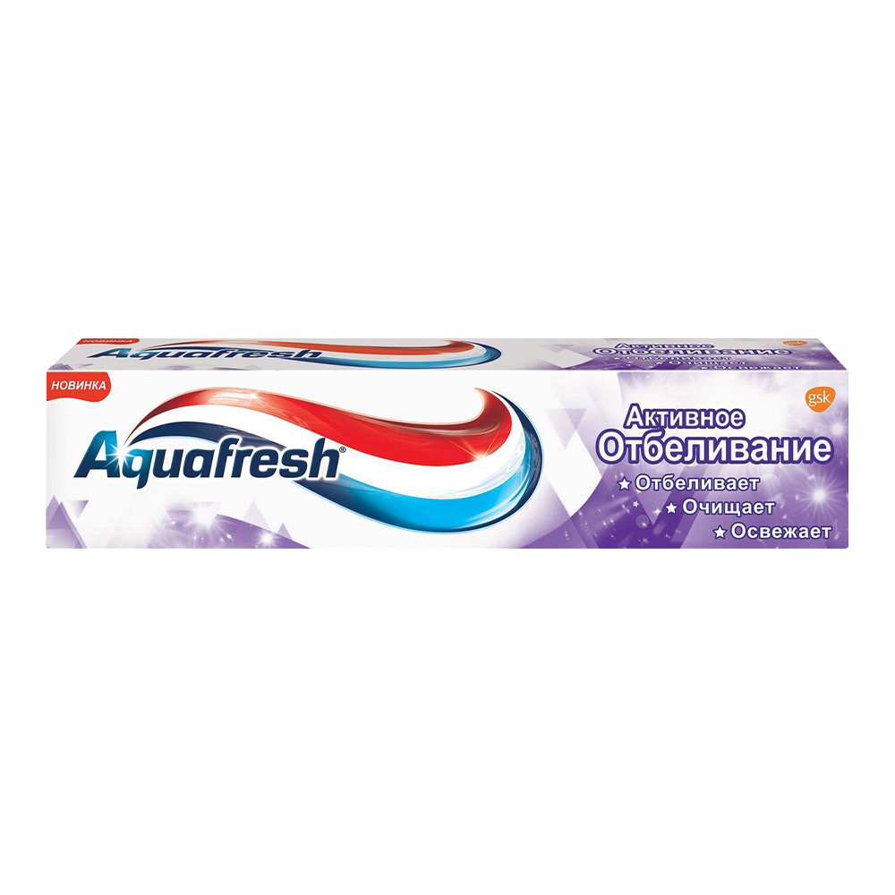 картинка Зубная паста Aquafresh активное отбеливание, 100 мл 