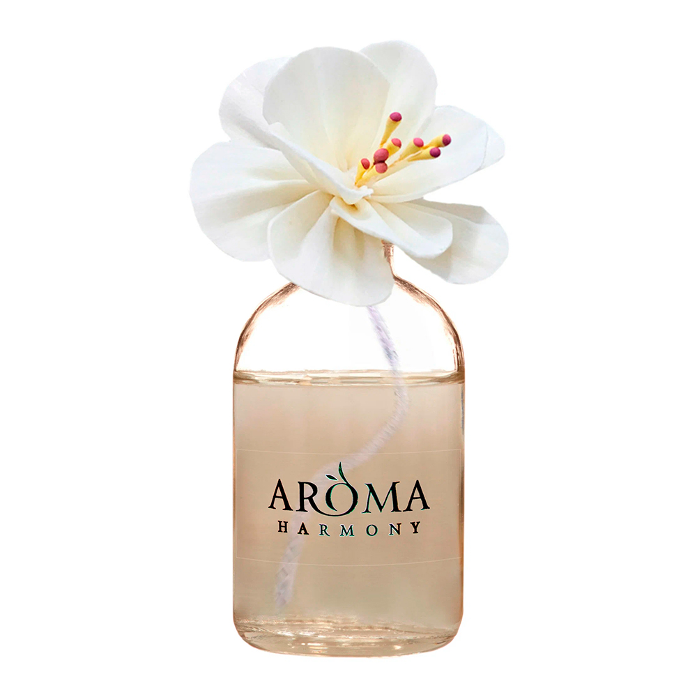 картинка Диффузор ароматический Aroma Harmony Floral Dreams, с цветком из ротанга, 50 мл 