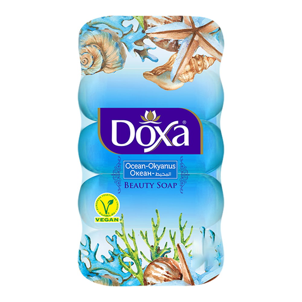картинка Мыло туалетное DOXA ECOPACK Океан 60 гр, 5 шт 
