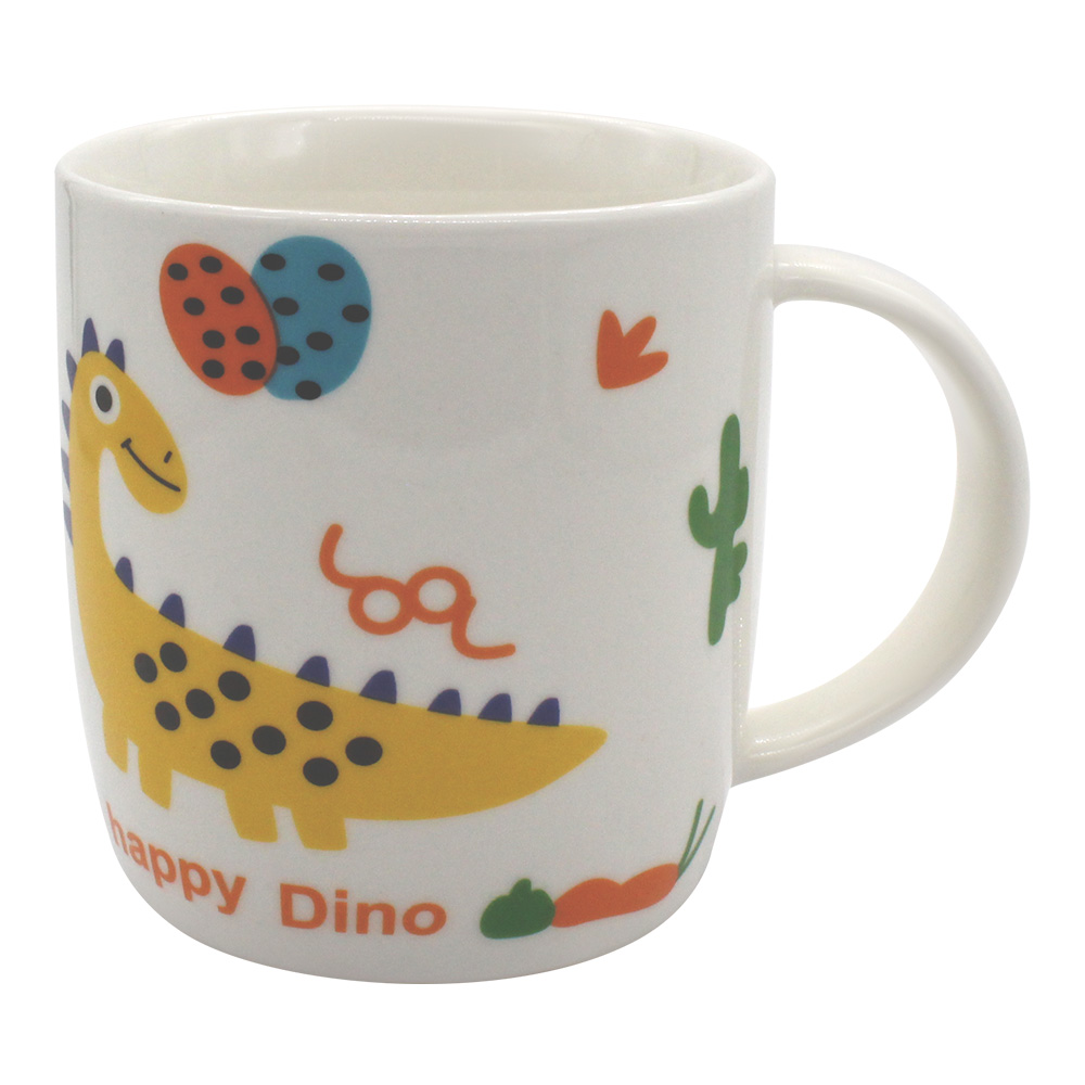 Кружка для детей KKR-109 Динозавр, 4 дизайна, 320 мл