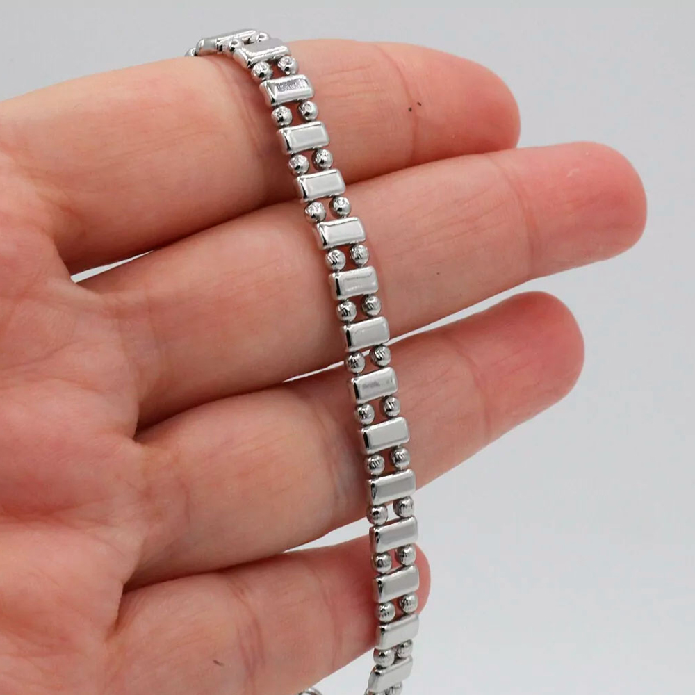 Бижутерия Браслет, ювелирный сплав, 17 см