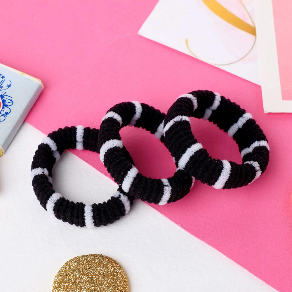 картинка Набор для волос Выбражулька5144560 Махрушка, полосатик, в ассортименте, 3 шт 