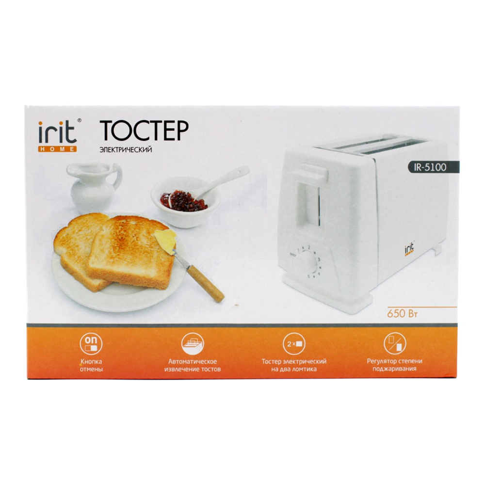 Тостер Irit IR-5100 650Вт