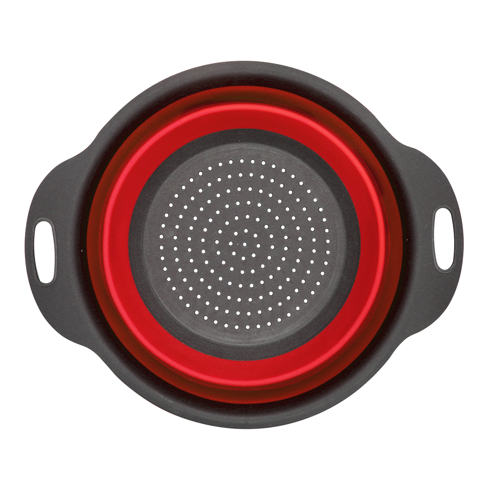 картинка Дуршлаг KAS-02 диаметр 19 см, силикон, цвет в ассортименте 