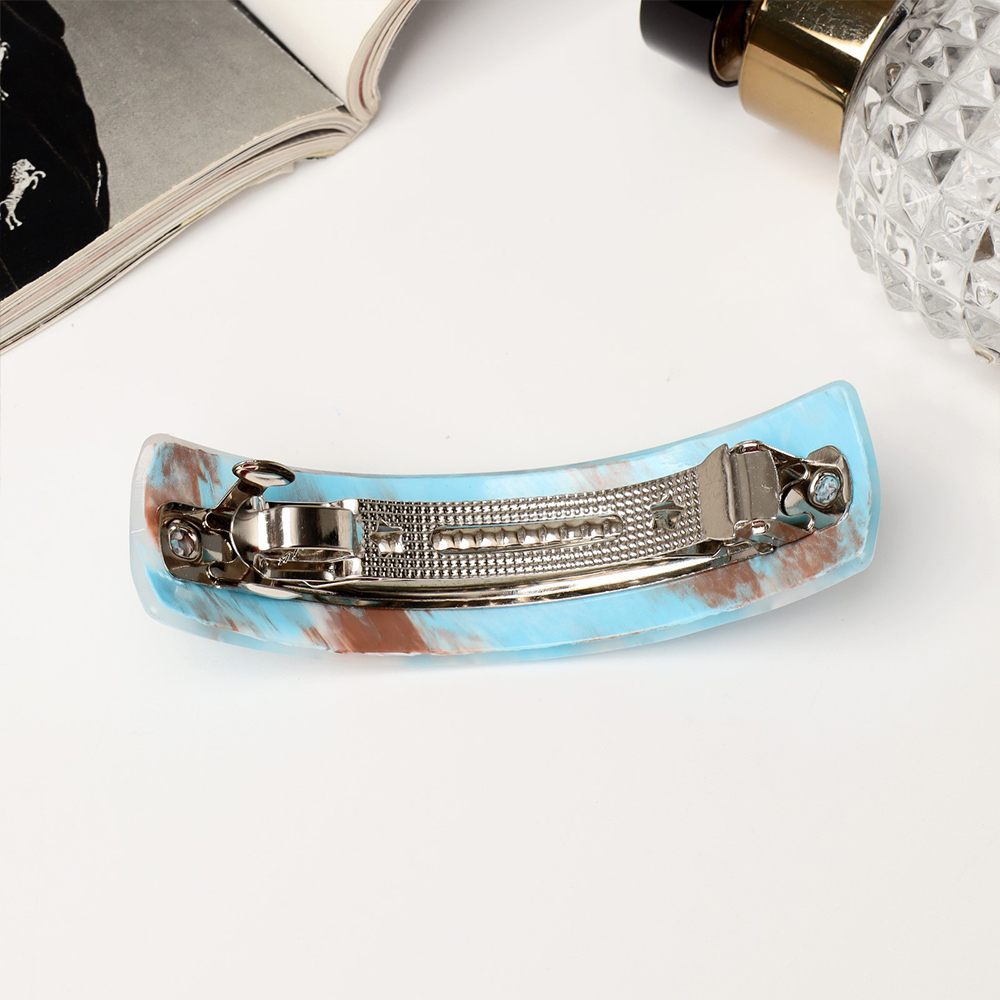 картинка Заколка-автомат для волос Queen fair 6894105 Мириам, 9 см, микс 