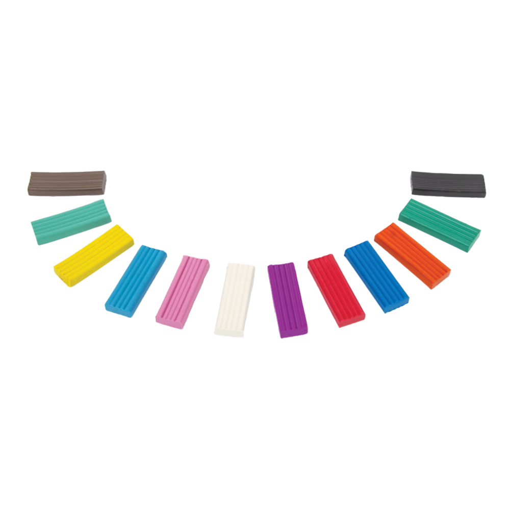 Пластилин Юнландия 106431 Веселый шмель, стек 240 г, 12 цветов