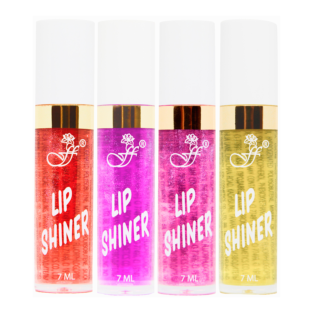 Блеск-бальзам для губ FFleur шариковый с фруктовым ароматом, 7 мл