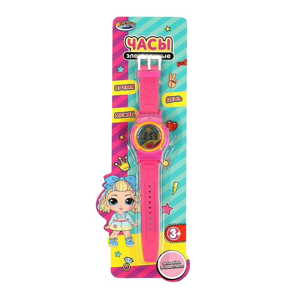 картинка Игра B1640281-R12 Играем вместе Часы показывают время и дату 