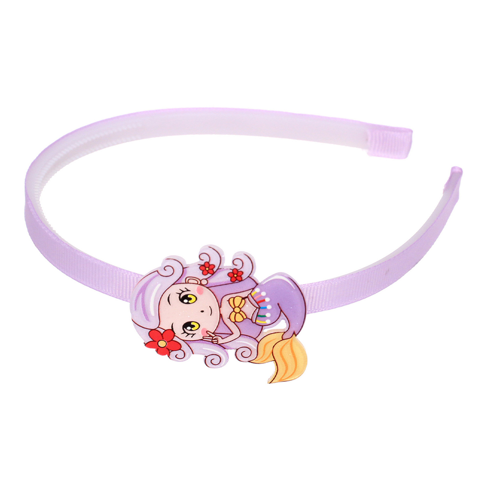 картинка Ободок для волос Розовое облако365-423 Русалочки, 1 см, в ассортименте 