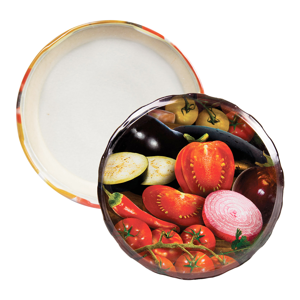 картинка Крышка Элитная Твист ОФФ металлическая литография 100 мм, 10 шт 