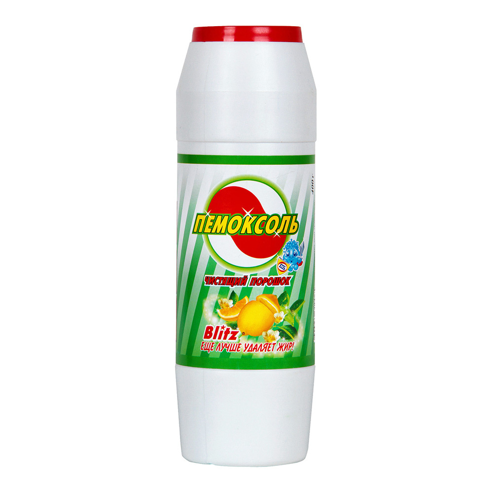 картинка Чистящее средство Пемоксоль Лимон, порошок, 400 г 