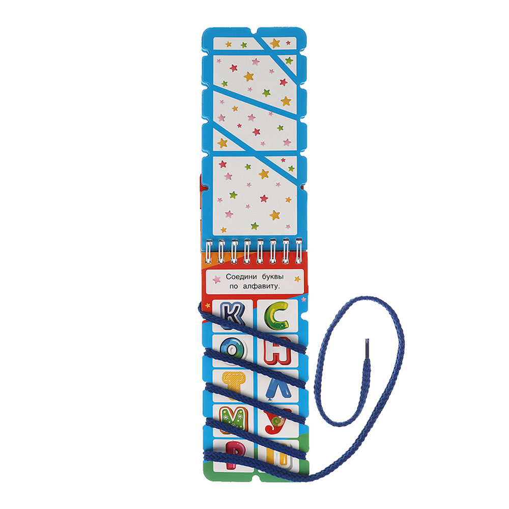 картинка Игра Умка 978-5-506-06137-3 Азбука, умный блокнот с хэдером, 70*155 мм 32 страницы 