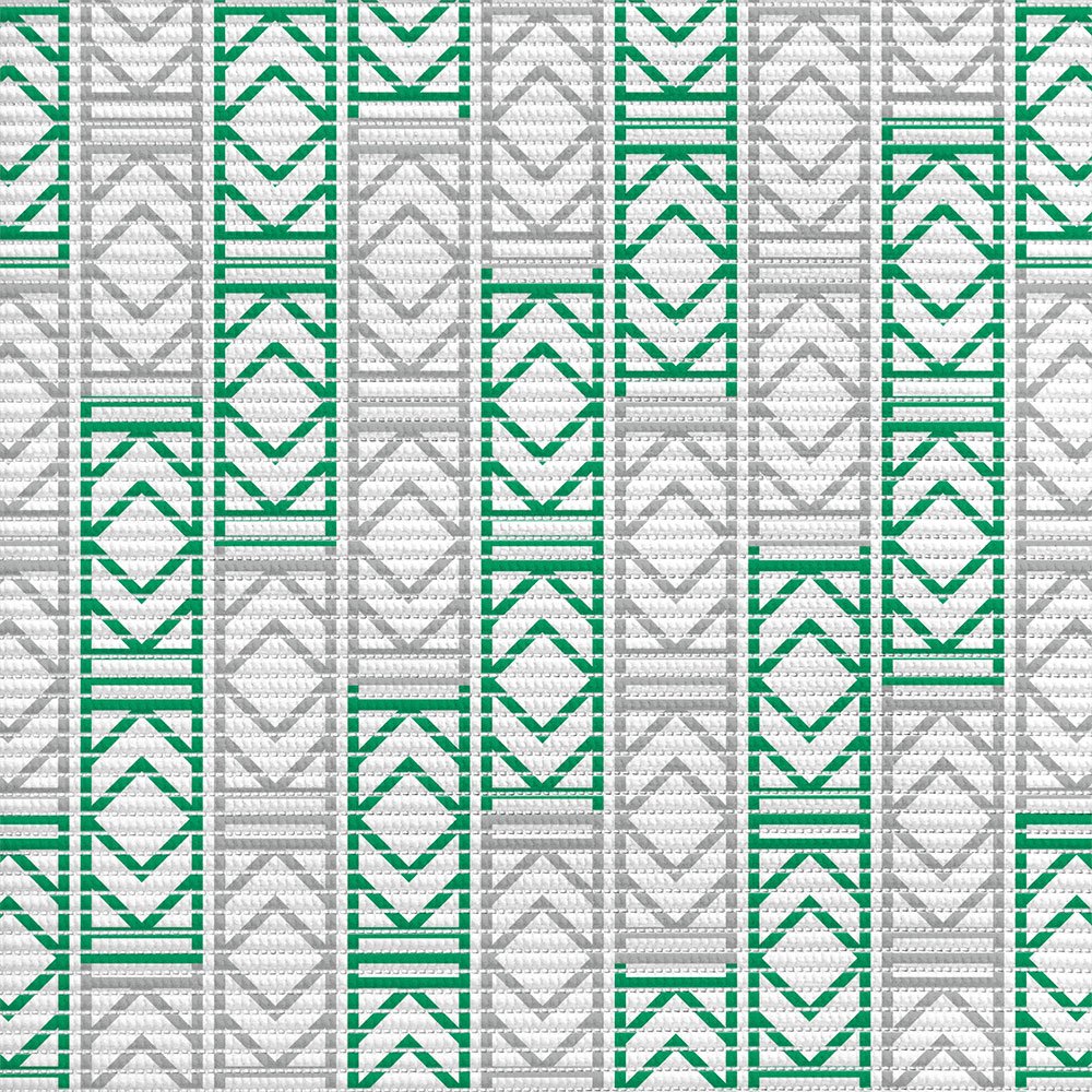 картинка Коврик вспененный для ванной комнаты 7089-214PT-green-grey 214PT Преображение 0,65х15 м, ПВХ, серо-зеленый 