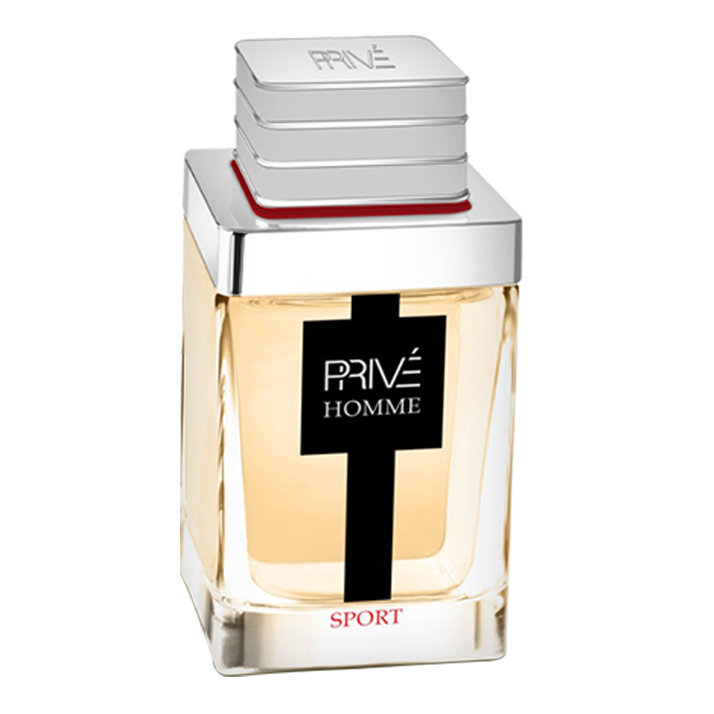 Туалетная вода Prive Homme Sport, древесный, цитрусовый аромат, мужская, 100 мл