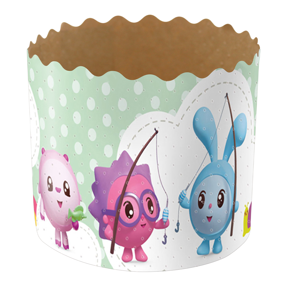 Форма для выпечки бумажная Малышарики 124*90 мм