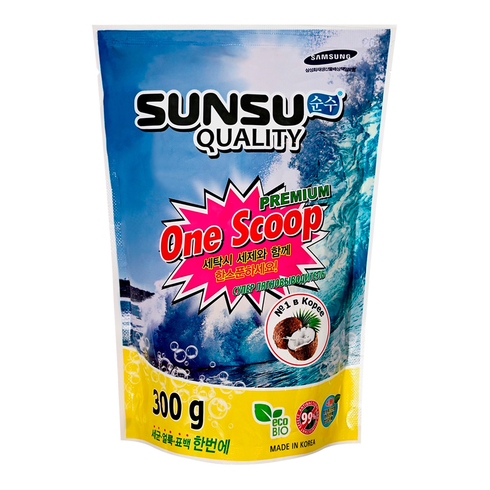 картинка Пятновыводитель Sunsu-Q универсальный премиум класса, 300 г 