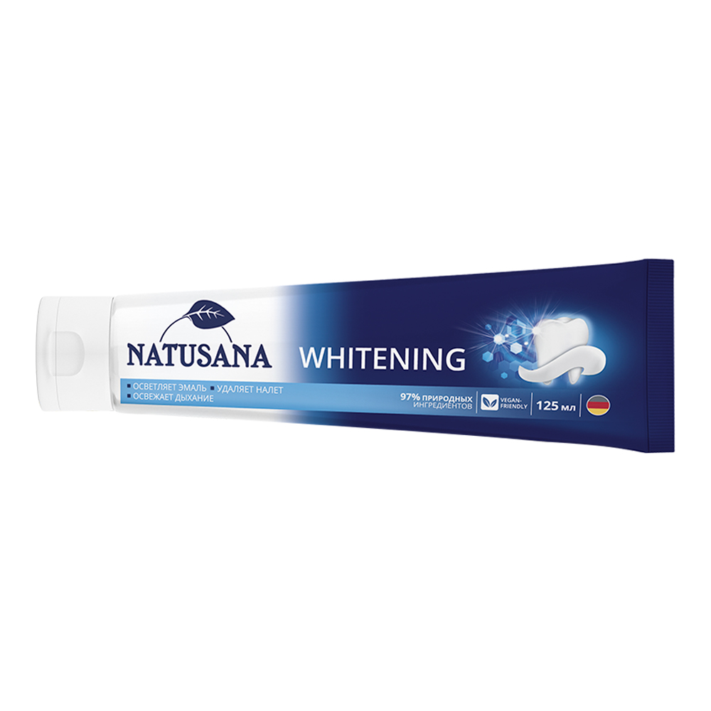 картинка Зубная паста NATUSANA whitening, 125 мл 