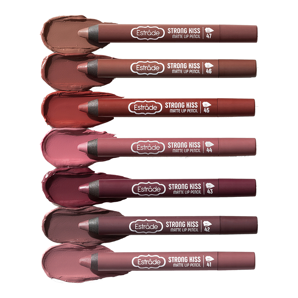 картинка Помада-карандаш для губ Estrade Strong Kiss, тон 41 
