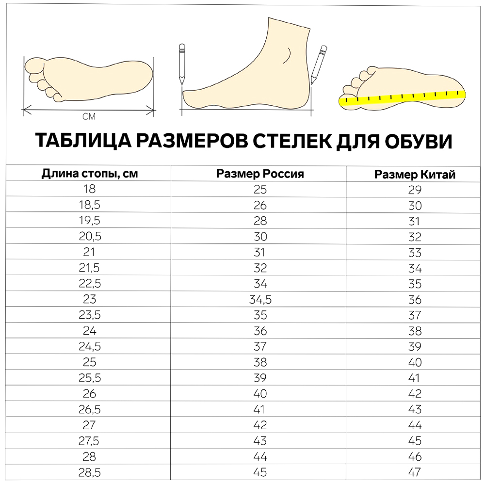 картинка Стельки для обуви 819803 универсальные, с массажным эффектом, размер 32-45, серый 