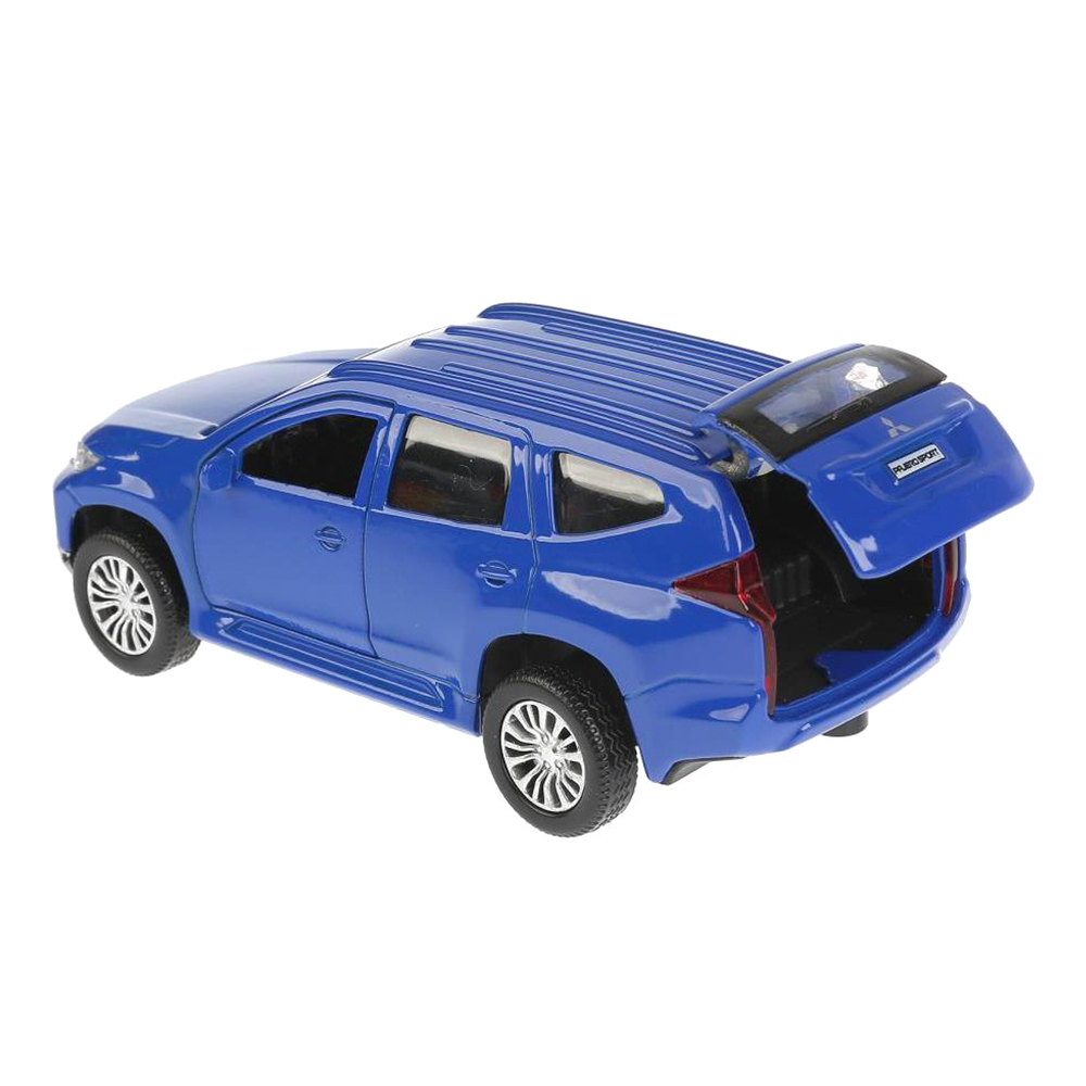 картинка Машина PAJERO-S-BU Технопарк MITSUBISHI PAJERO SPORT, инерционная, 12 см, металл 