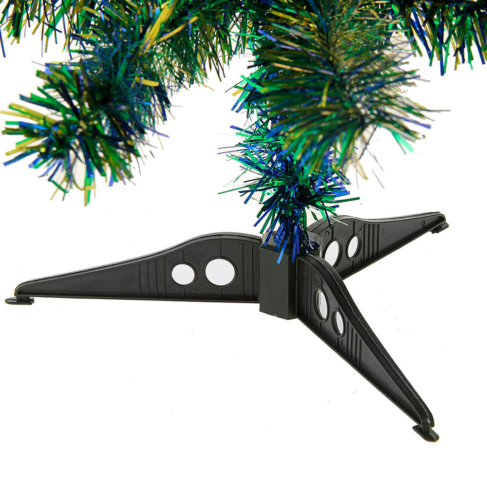 Ель искусственная настольная 703627 Радуга с синим, пластик, 90 см