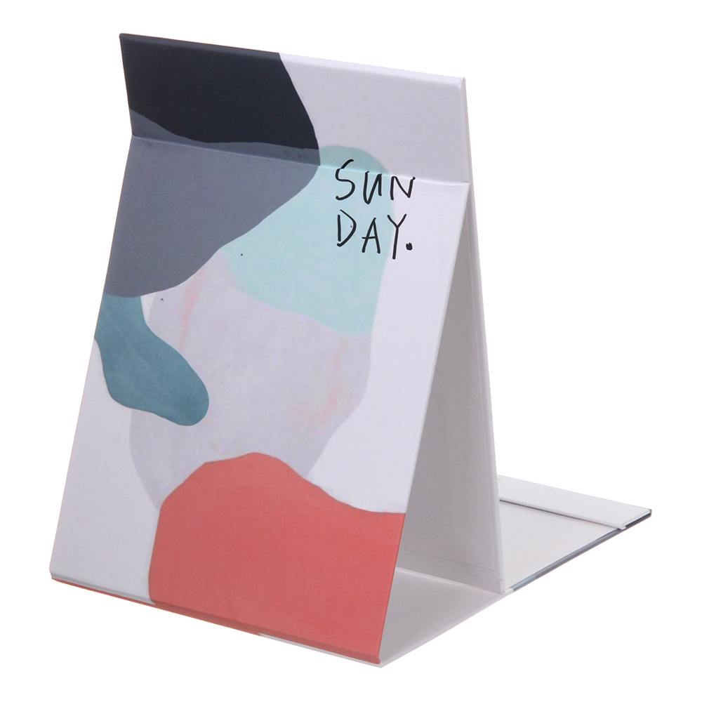 картинка Зеркало 421-292 складное Фортуна Бри, 4 дизайна, 15*21 см, в ассортименте 