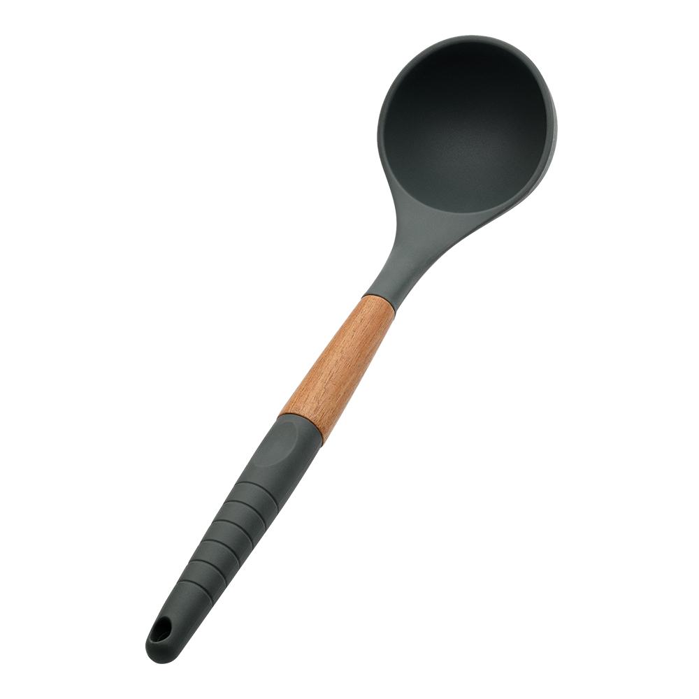 картинка Половник Apollo ACT-03 Actual, 32*7,5 см, силикон, нейлон, дерево 