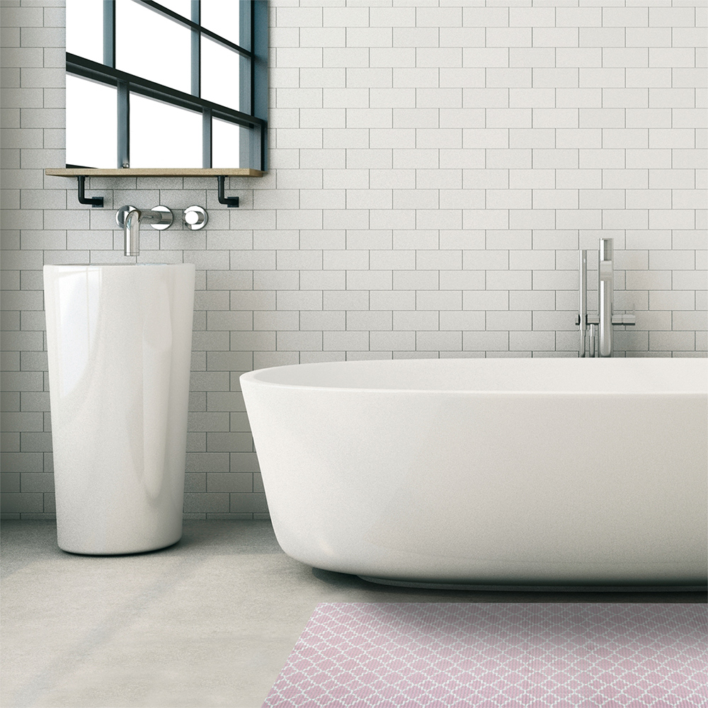 картинка Коврик вспененный для ванной комнаты 67160 V25P 0,65х15 м, ПВХ 