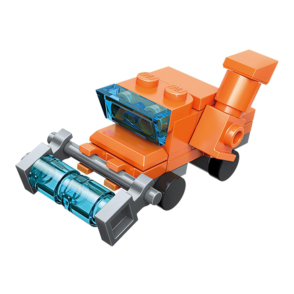 картинка Конструктор Qman 5195417 Транспорт, 10 видов, 31 - 36 деталей 