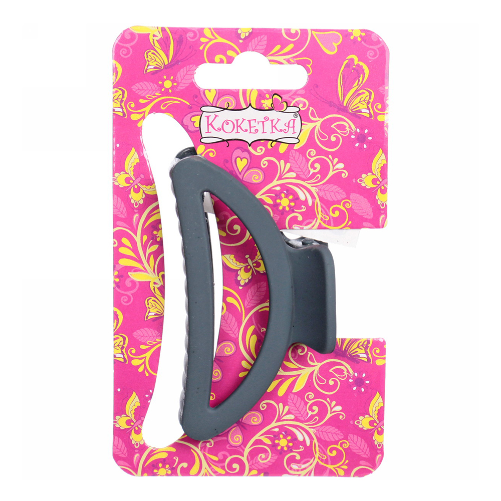 картинка Краб для волос 746-306 Style Matte, трапеция 6,5 см, в ассортименте 