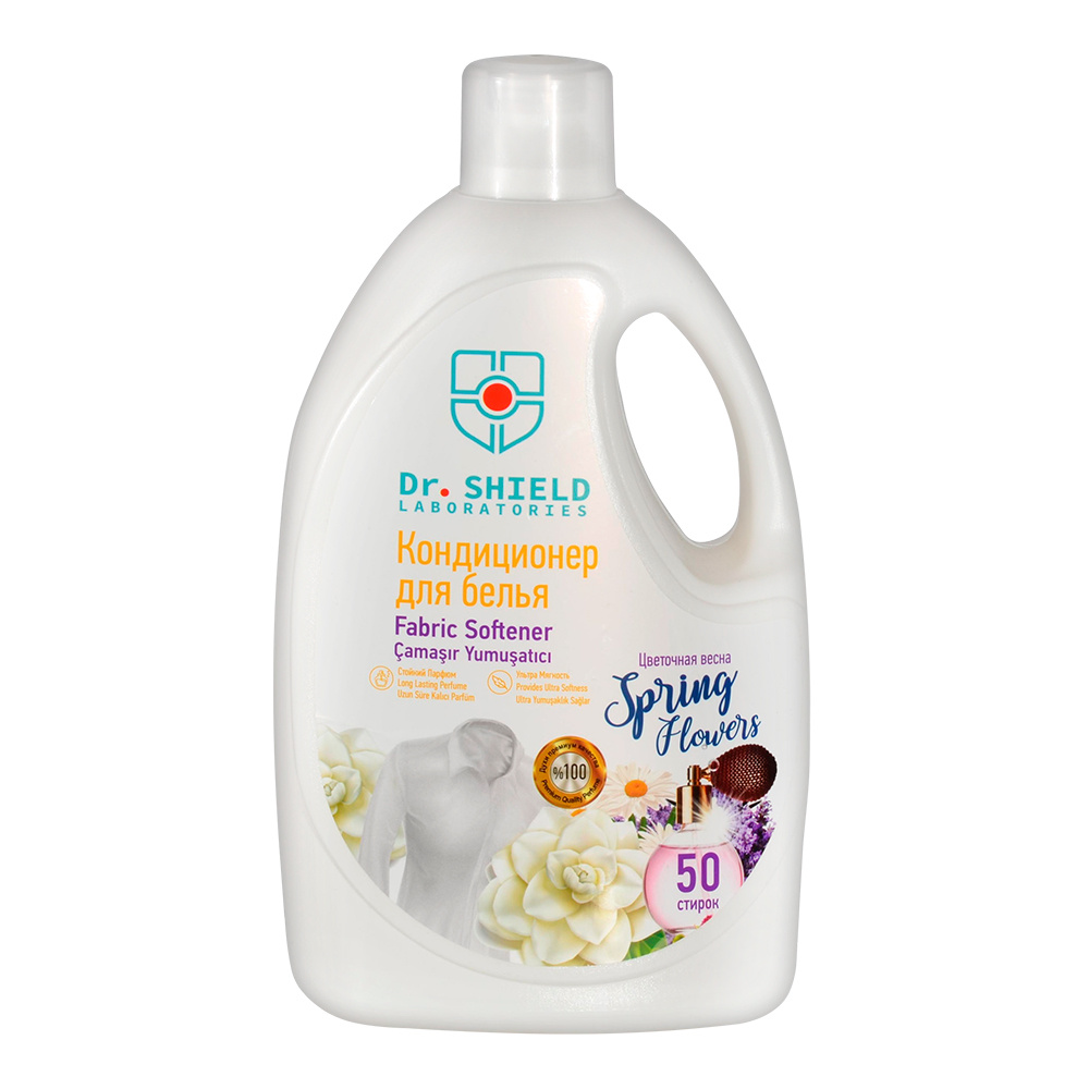 картинка Кондиционер для белья Doctor Shield для всех типов тканей, универсальный, 2,5 л 