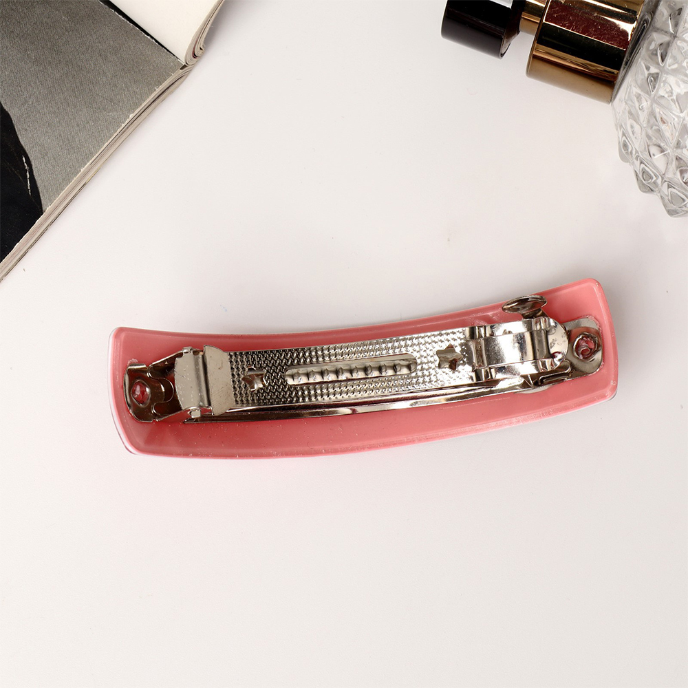 картинка Заколка-автомат для волос 3472995 Электро, широкий, в ассортименте, 8 см 