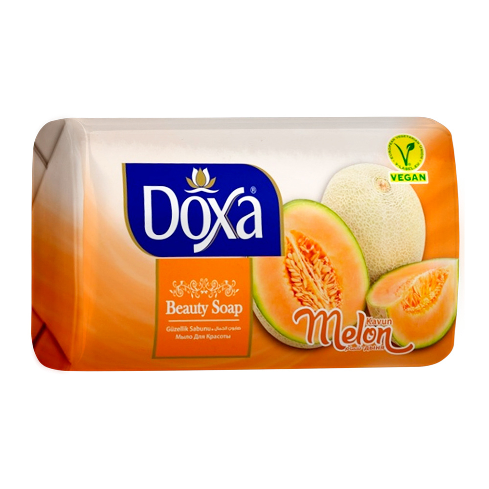 картинка Мыло туалетное DOXA FRUIT Дыня, 125 г 