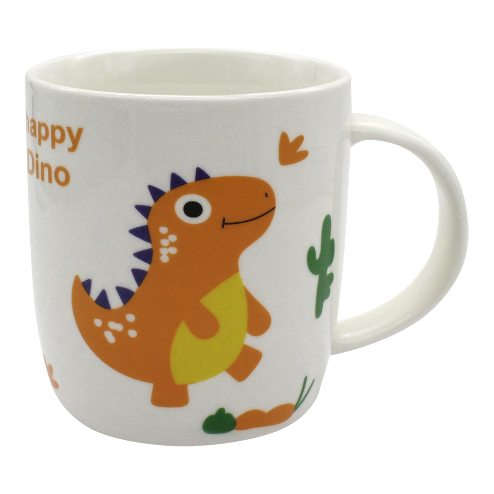 Кружка для детей KKR-109 Динозавр, 4 дизайна, 320 мл