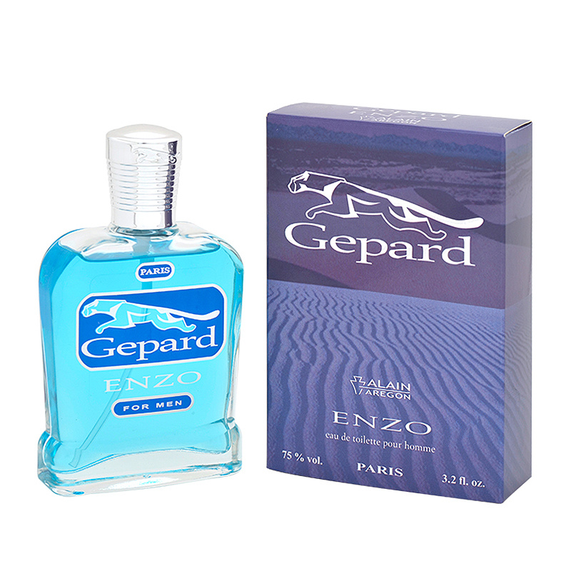 Туалетная вода Gepard Enzo свежий аромат, мужская, 95 мл