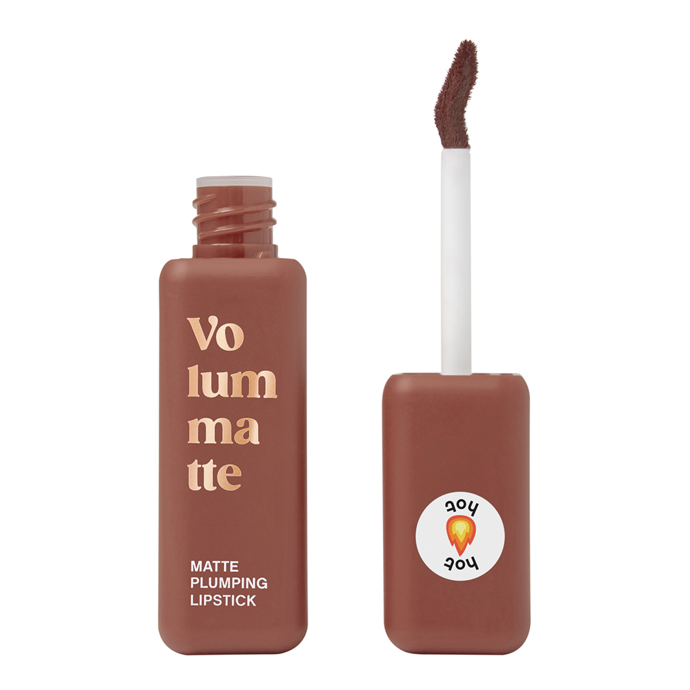 картинка Помада для губ Vivienne Sabo Volummatte матовая с плампингом, Вишнево-коричневый, тон 07 3 мл 