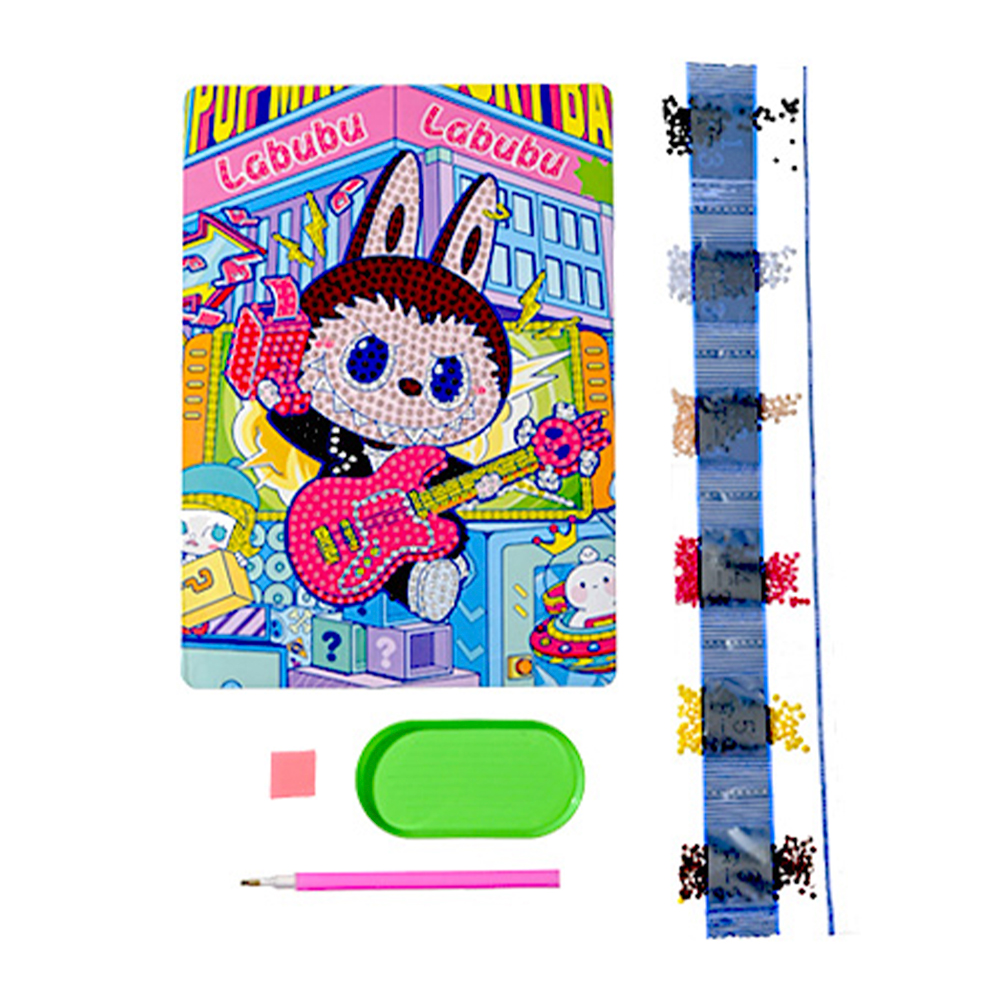 картинка Мозайка M-20524 алмазная, Зубастик, 15*21 см 