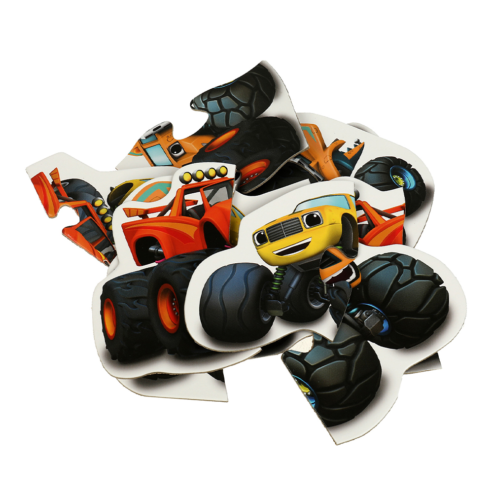 картинка Пазл 3868 Супертраки, макси 150*180*40, 6 элементов 