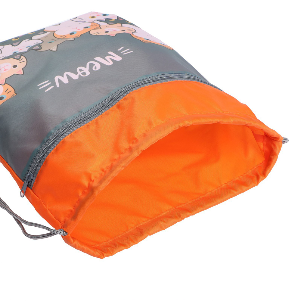 Канц Calligrata Мешок для обуви Коты, с карманом 42*34 см