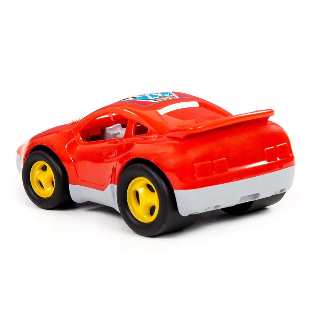 картинка Машина 35127 Полесье гоночная, Вираж 3+, 15,5x9,5x6,3 см, пластмасса 