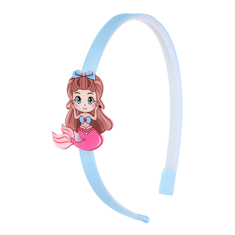 картинка Ободок для волос Розовое облако365-423 Русалочки, 1 см, в ассортименте 